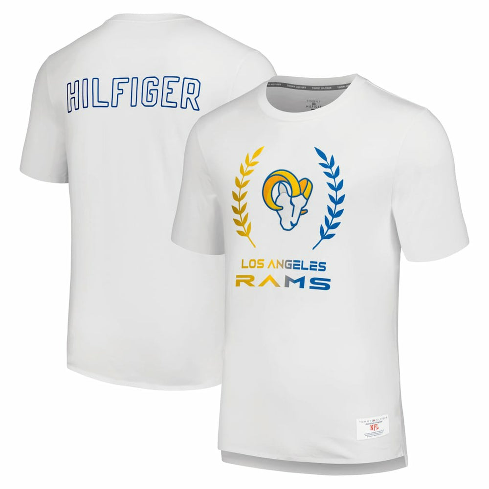 Los Angeles Rams Tommy Hilfiger Miles T-Shirt - White - NFL