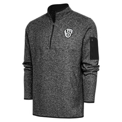 Milwaukee Brewers Antigua Metallic Fortune Quarter-Zip Pullover Jacket Near Me