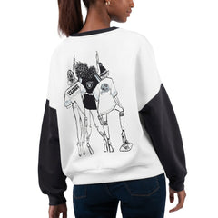 Las Vegas Raiders G-III 4Her by Carl Banks Women's A-Game Pullover Sweatshirt - White - NFL
