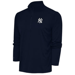 New York Yankees Antigua Metallic Tribute Quarter-Zip Top Online
