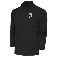 San Francisco Giants Antigua Metallic Tribute Quarter-Zip Top Near Me