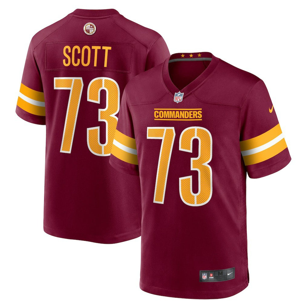 Trent Scott Washington Commanders Game Jersey - Burgundy - Nike