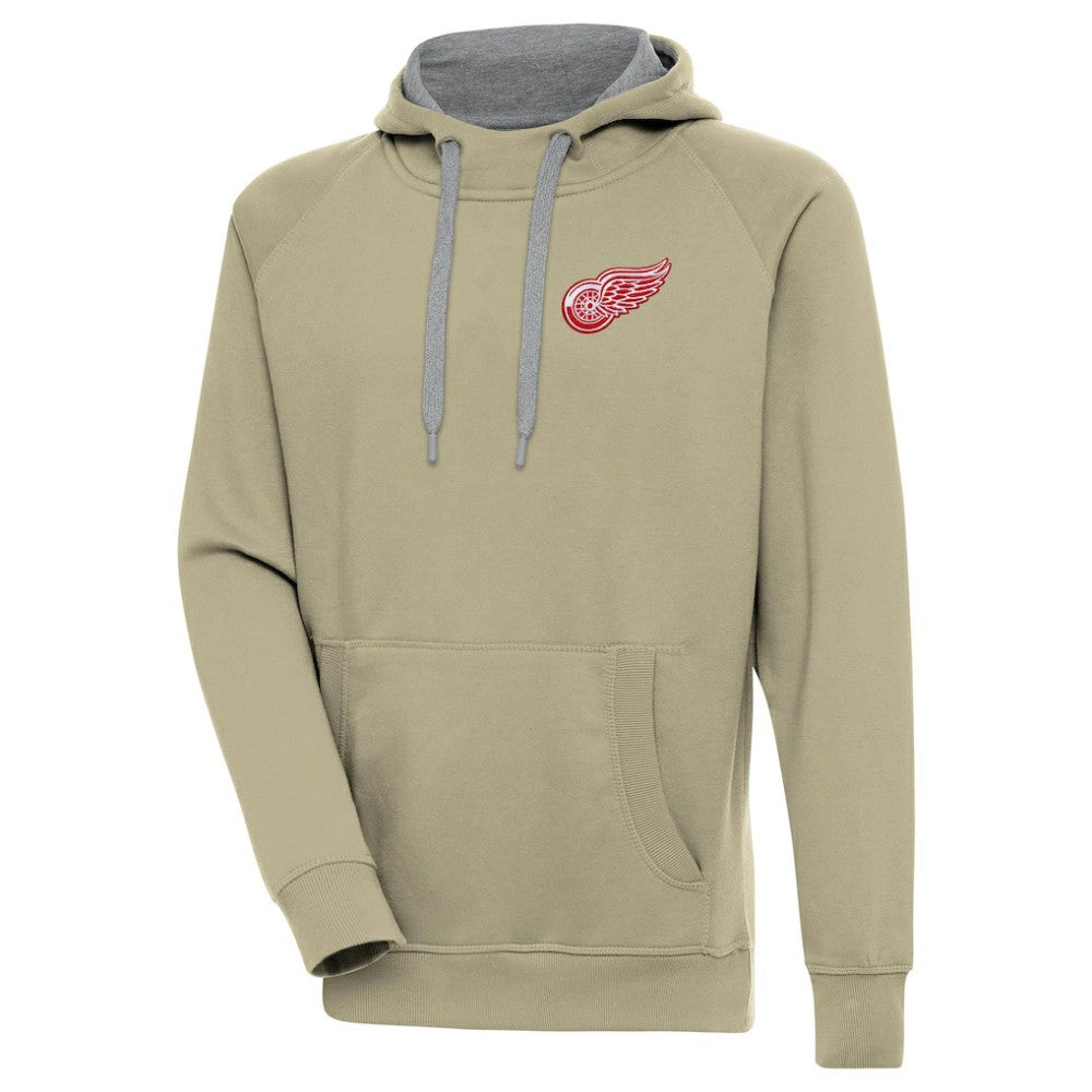 Detroit Red Wings Antigua Victory Pullover Hoodie - Khaki | NHL sale