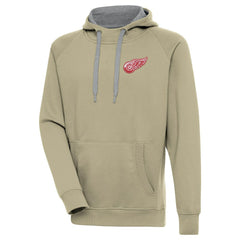 Detroit Red Wings Antigua Victory Pullover Hoodie - Khaki | NHL sale