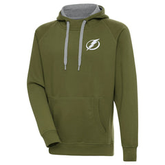 Tampa Bay Lightning Antigua Victory Pullover Hoodie - Olive | NHL online