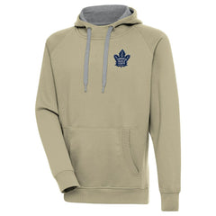 Toronto Maple Leafs Antigua Victory Pullover Hoodie - Khaki | NHL online