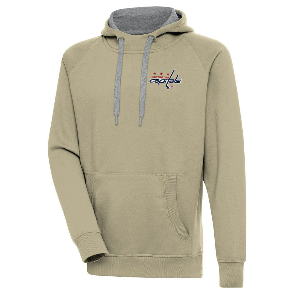 Washington Capitals Antigua Victory Pullover Hoodie - Khaki | NHL online