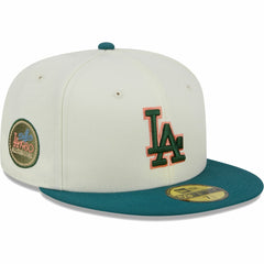 Los Angeles Dodgers New Era Chrome 59FIFTY Fitted Hat Outlet