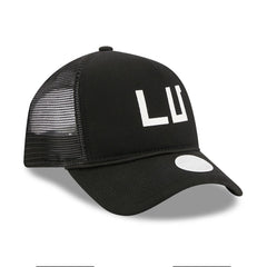 Las Vegas Raiders New Era Women's McGee Trucker 9FORTY Adjustable Hat - Black - NFL