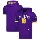 Justin Jefferson Minnesota Vikings Pro Standard Player Name & Number Hoodie T-Shirt - Purple - NFL