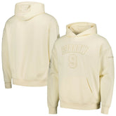 Joe Burrow Cincinnati Bengals Pro Standard Player Name & Number Pullover Hoodie - Cream - NFL