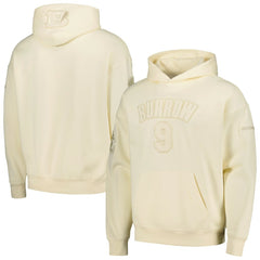 Joe Burrow Cincinnati Bengals Pro Standard Player Name & Number Pullover Hoodie - Cream - NFL