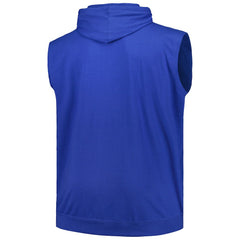 Fanatics Philadelphia 76ers Big & Tall Jersey Muscle Pullover Hoodie Royal