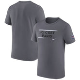 Nike - Paris Saint-Germain Verbiage T-Shirt - Gray
