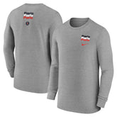 Nike - Paris Saint-Germain Legend Long Sleeve T-Shirt - Heather Gray