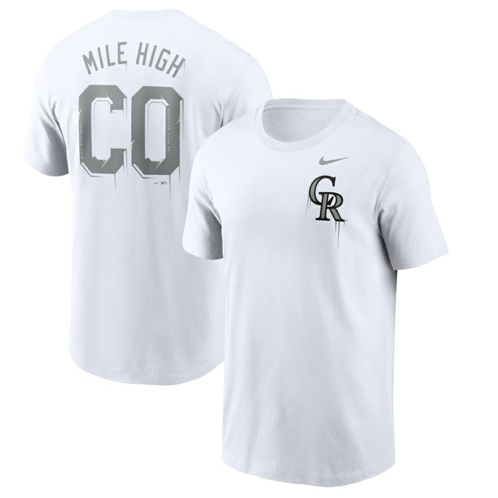 Colorado Rockies Nike Mile High Hometown T-Shirt Near Me