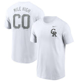 Colorado Rockies Nike Mile High Hometown T-Shirt Near Me