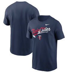 Minnesota Twins Nike Twin Cities Snow Hometown T-Shirt Near Me