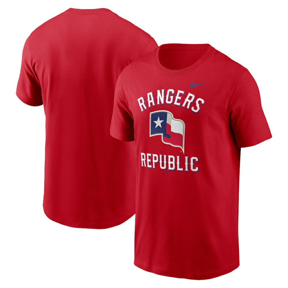 Texas Rangers Nike Lone Star Flag Hometown T-Shirt Sale
