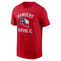 Texas Rangers Nike Lone Star Flag Hometown T-Shirt Sale