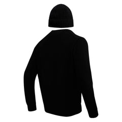 Pittsburgh Steelers Pro Standard Crewneck Pullover Sweater & Cuffed Knit Hat Box Gift Set - Black - NFL