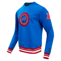 Buffalo Bills Pro Standard Crest Emblem Pullover Sweatshirt - Royal - NFL