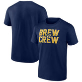Milwaukee Brewers Hometown Brew Crew Fancy T-Shirt for sale