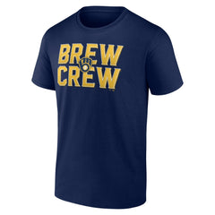 Milwaukee Brewers Hometown Brew Crew Fancy T-Shirt for sale