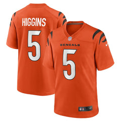 Tee Higgins Cincinnati Bengals Alternate Game Jersey - Orange - Nike