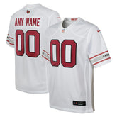 Arizona Cardinals Youth Custom Game Jersey - White - Nike