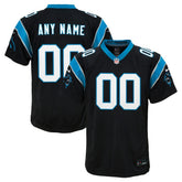 Carolina Panthers Youth Custom Game Jersey - Black - Nike