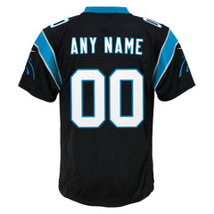 Carolina Panthers Youth Custom Game Jersey - Black - Nike