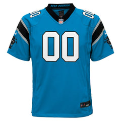 Carolina Panthers Youth Alternate Custom Game Jersey - Blue - Nike