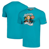 Trevor Lawrence Jacksonville Jaguars Homage Unisex Caricature Player Tri-Blend T-Shirt - Teal - NFL