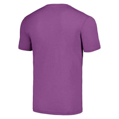Randy Moss Minnesota Vikings Unisex Homage Caricature Retired Player Tri-Blend T-Shirt - Heathered Purple - NFL