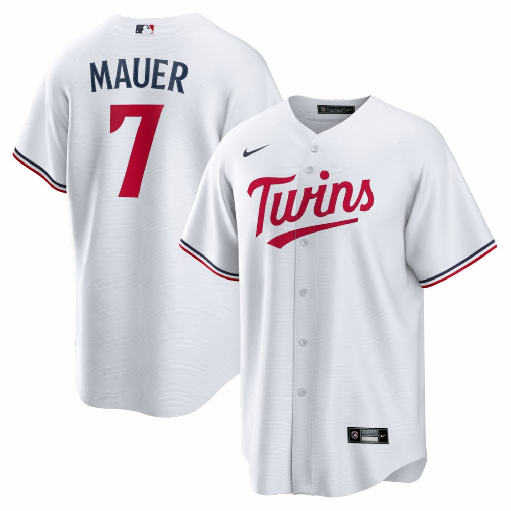 Joe Mauer Minnesota Twins Nike Home Retired Player Replica Jersey Discount