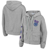 Buffalo Bills WEAR by Erin Andrews Women's Full-Zip Hoodie - Heather Gray - NFL