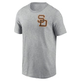 San Diego Padres Nike Cooperstown Collection Large Logo 2-Hit T-Shirt Discount