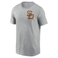 San Diego Padres Nike Cooperstown Collection Large Logo 2-Hit T-Shirt Discount