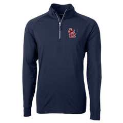 St. Louis Cardinals Cutter & Buck Adapt Eco Knit Stretch Recycled Quarter-Zip Pullover Top Online