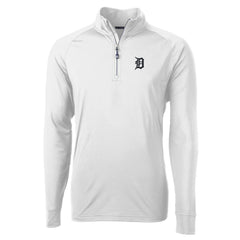 Detroit Tigers Cutter & Buck Adapt Eco Knit Stretch Recycled Quarter-Zip Pullover Top for sale