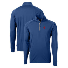 Philadelphia Phillies Cutter & Buck Adapt Eco Knit Stretch Recycled Quarter-Zip Pullover Top Near Me