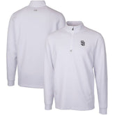 San Diego Padres Cutter & Buck Traverse Stretch Quarter-Zip Pullover Top Outlet