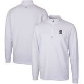 Detroit Tigers Cutter & Buck Traverse Stretch Quarter-Zip Pullover Top for sale