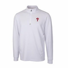 Philadelphia Phillies Cutter & Buck Traverse Stretch Quarter-Zip Pullover Top Online