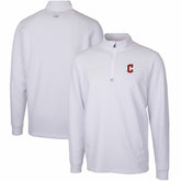 Cleveland Guardians Cutter & Buck Traverse Stretch Quarter-Zip Pullover Top for sale