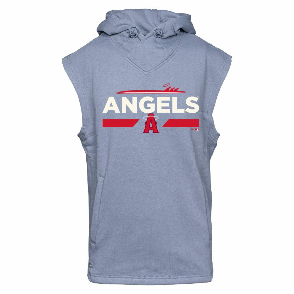 Los Angeles Angels Levelwear City Connect Throttle No Hitter Hoodie Sleeveless T-Shirt Online