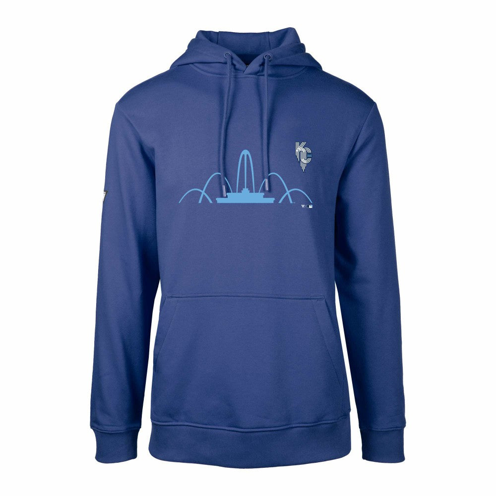 Kansas City Royals Levelwear City Connect Podium Core Logo Pullover Hoodie Outlet