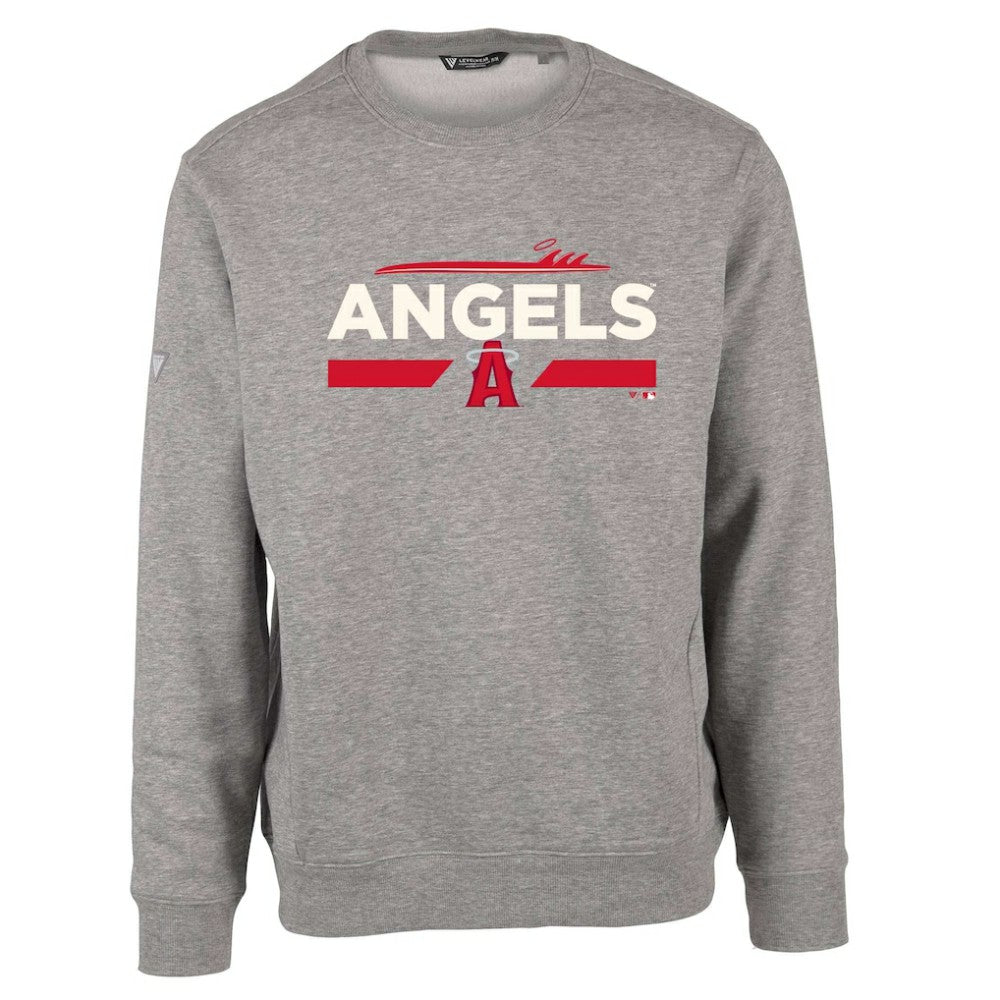 Los Angeles Angels Levelwear City Connect Zane No Hitter Pullover Sweatshirt Sale