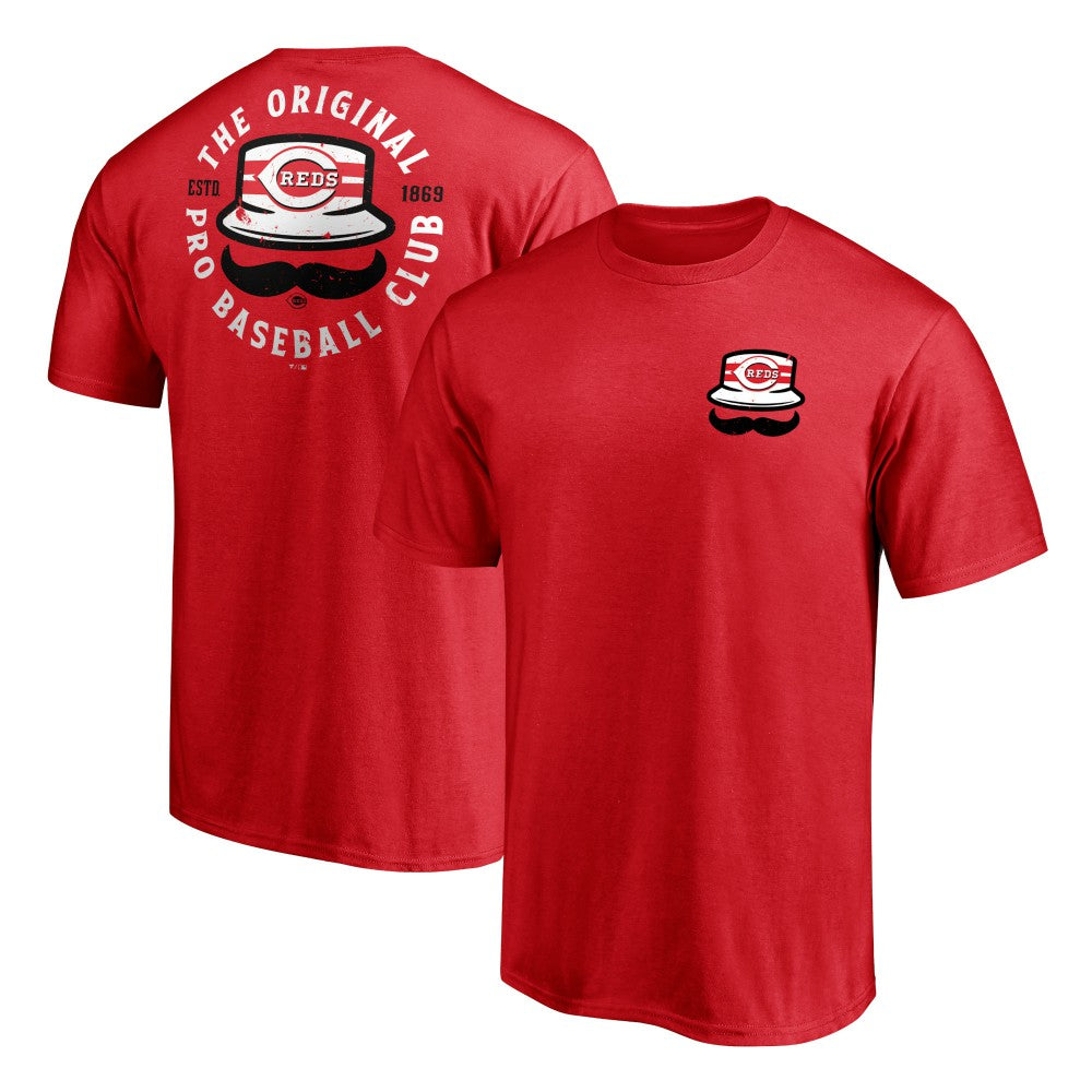 Cincinnati Reds Hometown Collection Stache T-Shirt Outlet